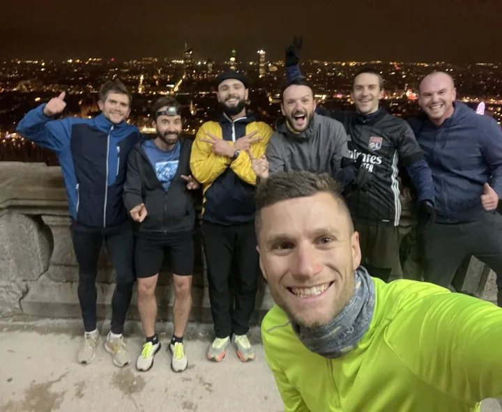 Julien Dereumaux, organisateur des Entrep'runners, à Fourvière