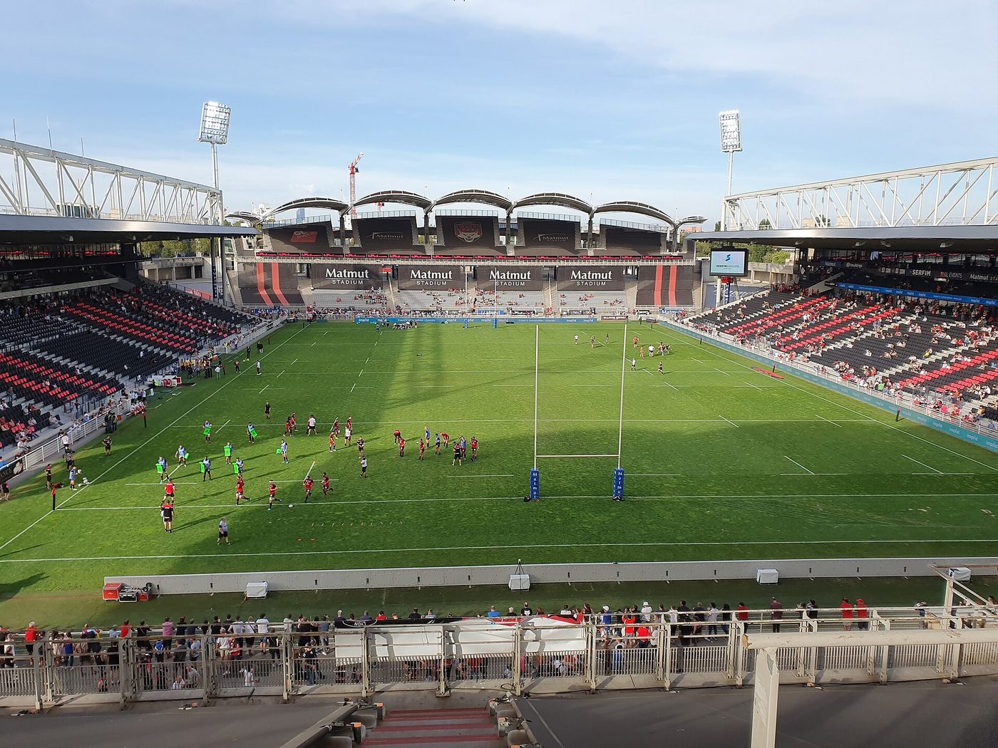 Le Matmut Stadium de Gerland à Lyon, stade du LOU Rugby