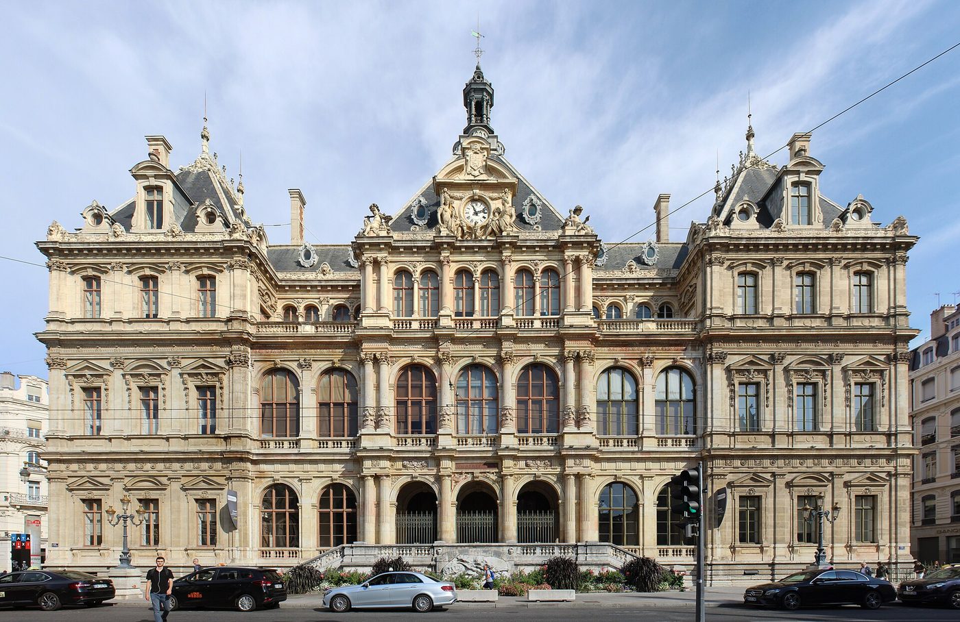 Le Palais de la Bourse (Palais du Commerce) à Lyon