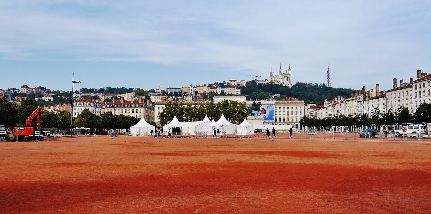 La place Bellecour à Lyon, au cœur de la Presqu'île